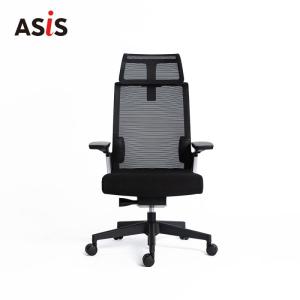 Wholesale Office Chairs: ASIS Match High Back Executive Chair with Headrest Ergonomic Mesh Seating