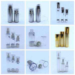 Wholesale plastic label: Empty Plastic Lotion Bottle Packaging Container Bottle Holder Can Custom Private Label with Pump or