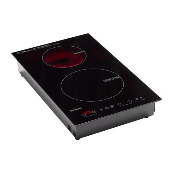 2 in 1 induction cooker