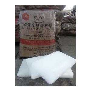 Wholesale paraffin wax 58/60: Kunlun Paraffin Wax 58-60 for Candle Making Fully Refined Paraffin Wax