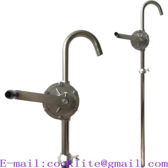 Sell 304 Stainless Steel Rotary Chemical Drum Pump with Teflon Seals
