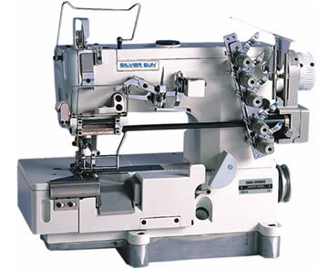 Kind of Flat Lock Sewing Machine Used in T-shirt Manufacturing