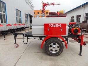 Wholesale spray foam gun: 1.5L Diesel Engine Fire Pump Driven Mobile Foam Trolley/Extinguishing Equipment with Foam Monitor