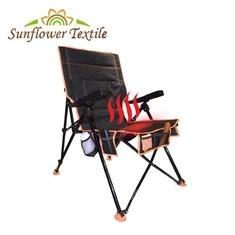 Wholesale plastic folding chair: 58x89x100cm Oxford Cloth Outdoor Folding Heated Chair Camping Fishing Chair