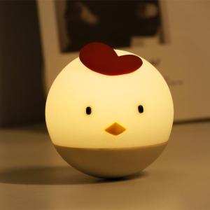 Wholesale g: LED Chicken Silicone Night Light Color Changing