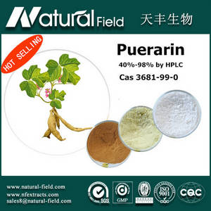 Wholesale 40% isoflavones hplc: ISO&HACCP Supplier of Puerarin Powder