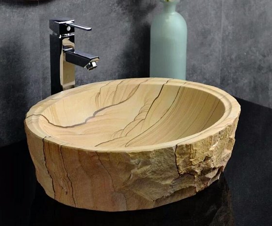 Sandstone Sink Sandstone Basin Marble Bathroom Sink Stone
