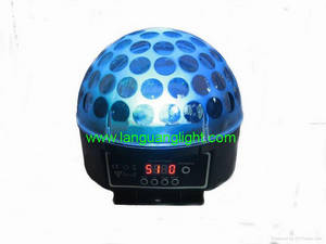 Wholesale magic ball light: Small LED Crystal Magic Ball Light