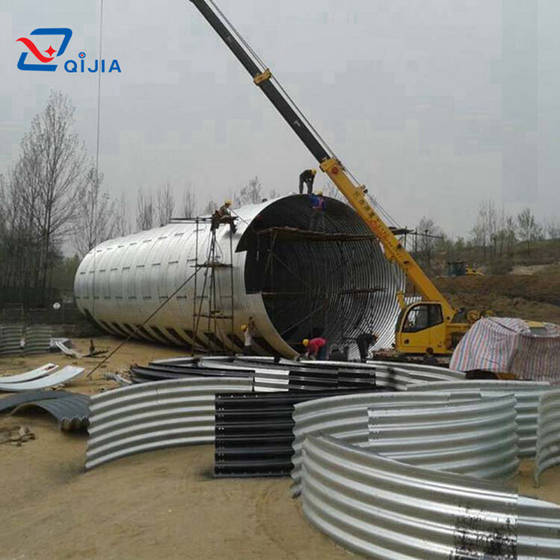 Sell 18 years factory Large diameter corrugated steel structure pipe culvert for