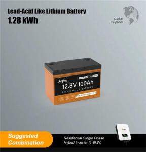 Wholesale battery. lithium battery: Lead-acid Like Lithium Battery 1.28/2.56 Kwh