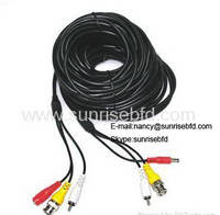 Sell audio video cable, BNC RCA DC power CCTV cable, coaxial...