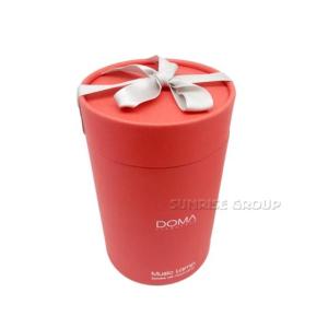 Wholesale cardboard wine box: Paper Cardboard Packaging Gift Round Cylinder Tube Box