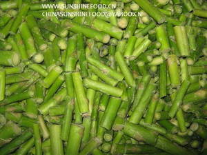 Wholesale frozen asparagus spears: Frozen Green Asparagus