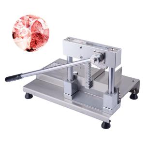 Wholesale a: 304 Stainless Steel Kitchen Manual Frozen Ribs Chicken Meat Bone Cutting Cutter Machine