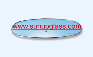 Wholesale industry cooking pot: Oval Shape Tempered Glass Lid for Cookware