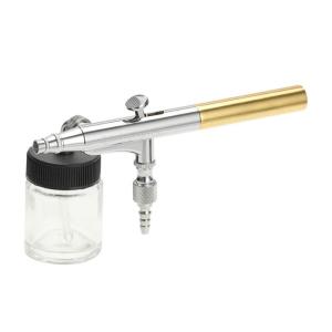 Wholesale action: Double-Action Gravity Feed Airbrush 133 Met 22cc Glazen Fles Tattoo Makeup Kit 0.3Mm Nozzle