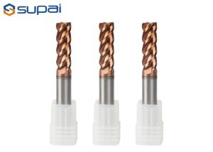Wholesale endmill: Solid Carbide End Mill Cutting 4 Flute Square Endmills  6mm Alloy  Tungsten Steel Milling Cutter AlT
