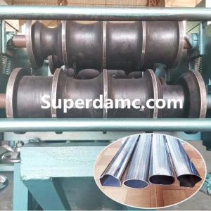 Wholesale steel tube forming machine: Stainless Steel Oval Tube Roll Forming Machine & Ellipse Pipe Machinery