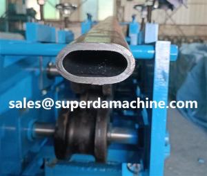 Wholesale steel tube forming machine: Metal Tube Machine Oval Steel Tubing Roll Forming Machine