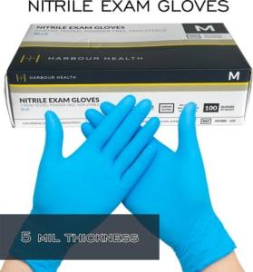 Wholesale cleaning gloves: Nitrile Gloves 5mil