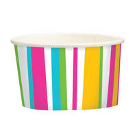 8 Oz Wholesale Paper Ice Cream Cups / Party Supplies 1,000ct ( Free Ship )