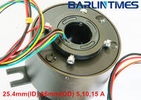 Sell  through bore slip ring of 25mm through bore 5/10/15A form Barlin Times