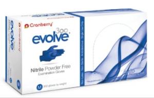 cranberry evolve 300 nitrile gloves