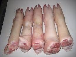 Wholesale rack: Frozen Pork Hind Feet