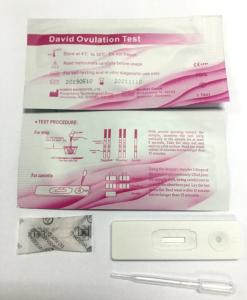 Wholesale alcoholic: David One Step LH Ovulation Test Strip Cassette Midstream