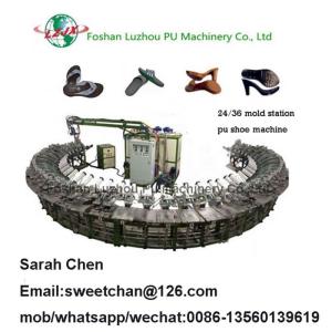 Wholesale molding machine: Casual Shoe PU Foaming Equipment Complete Shoe Direct Inject DIP Shoe Molding Machine