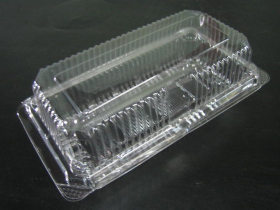 clear plastic hinged boxes