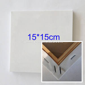 Wholesale Art Supplies: Popular Cotton Linen Fiber Wall Stretched Canvas for Art Painting