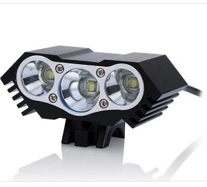 Wholesale dual usb car charge: High Quality 3T6 LED Bicycle Light Bike Front Head Lamp 3000 Lumen DC USB Charging Optional