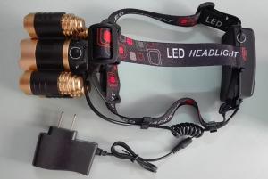 Wholesale led camping headlamp: High Power LED Headlamp 5pcs LED Strong Light Head Lamp Form Camping