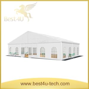 Wholesale aluminum sport tents: High Capacity Outdoor White Waterproof Wedding Tent in Good Quality