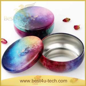 Wholesale tin packaging: Empty Custom Metal Round Tea Tin Box Packaging Manufacturer From China