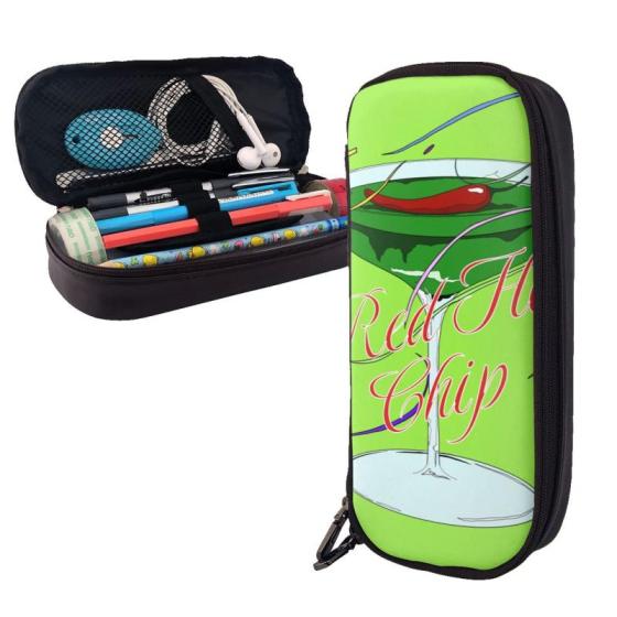Sell Leather Pencil Case with Custom Print Wholesale on Sale