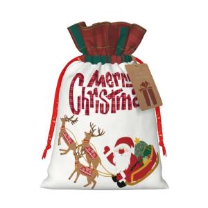 Wholesale custom gift: Customization Private Label OEM Christmas Gift Bag Pouch