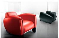 Sell Bugatti Chair With Leather, Stainless Steel And Solid Wood Frame