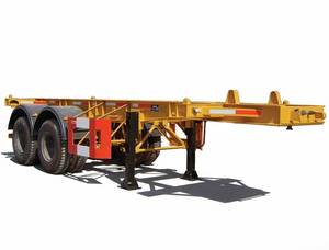 Wholesale Trailer: 20ft 2Axles Container Chassis