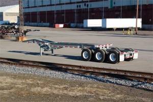 Wholesale Trailer: 33ft 3Axles Slider Container Chassis