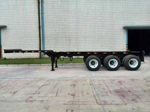 Wholesale Trailer: 20ft-40ft 3Axles Extendable Chassis