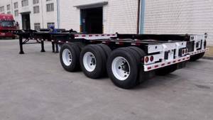 Wholesale b: 20ft-40ft 3Axles Extendable Chassis