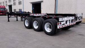 Wholesale Trailer: 20ft-40ft 3Axles Extendable Chassis