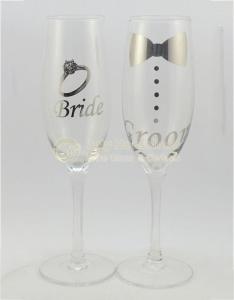 Wholesale champagne: Champagne Flutes for the Couple Wedding