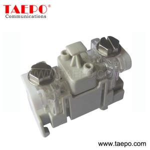 Wholesale insulated terminal block: 1 Pair Dropwire VX STB Module with Competitive Price with REACH Test Report Over Voltage Protection