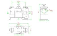 1 Pair Dropwire VX STB Module with Competitive Price with REACH Test Report Over Voltage Protection 8