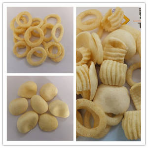 Wholesale powder sea shells: Crispy Pea Screw Shell Potato Food Processing Line