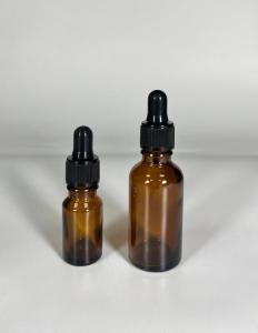 Wholesale glasses: 30ml Amber Glass Bottle with Dropper