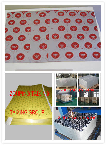 Sell  printed aluminium sheet for pilfer proof caps